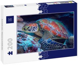 Lais Puzzle - Schildkröte / Wasserschildkröte - 200 Teile