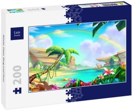 Lais Puzzle - Wüste, Oase, Berg und Fluss  - 200 Teile