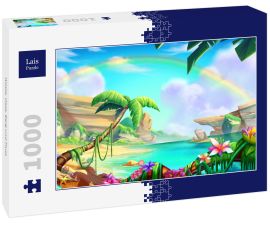 Lais Puzzle - Wüste, Oase, Berg und Fluss  - 1.000 Teile