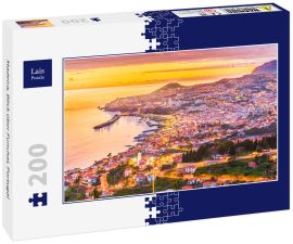 Lais Puzzle - Madeira, Blick über Funchal, Portugal - 200 Teile
