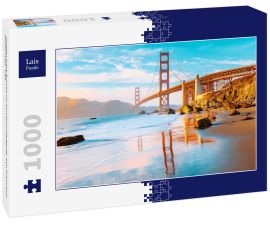 Lais Puzzle - Golden Gate Brücke im Sonnenuntergang, San Francisco, Kalifornien, USA - 1.000 Teile