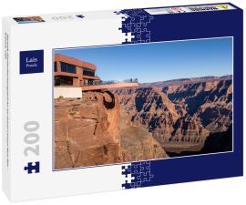 Lais Puzzle - Skywalk Glasbeobachtungsbrücke am Grand Canyon West Rim - Arizona, USA - 200 Teile