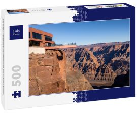 Lais Puzzle - Skywalk Glasbeobachtungsbrücke am Grand Canyon West Rim - Arizona, USA - 500 Teile