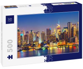 Lais Puzzle - Manhattan / New York bei Nacht - 500 Teile