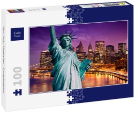 Lais Puzzle - New York / Manhattan - Freiheitsstatue - 100 Teile