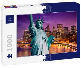 Lais Puzzle - New York / Manhattan - Freiheitsstatue - 1.000 Teile