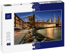 Lais Puzzle - Manhattan / New York mit Brroklyn Bridge - 200 Teile