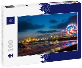 Lais Puzzle - Los Angeles, Ferris Wheel in Santa Monica. Kalifornien - 100 Teile