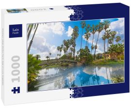 Lais Puzzle - Wolken über Echo Park See in Los Angeles - 1.000 Teile