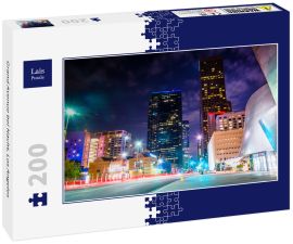 Lais Puzzle - Grand Avenue bei Nacht, Los Angeles - 200 Teile