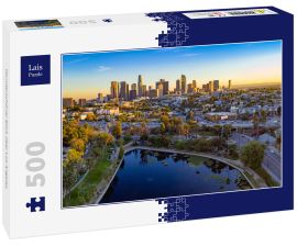 Lais Puzzle - Wunderschöner Blick über Los Angeles - 500 Teile
