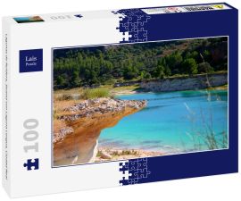 Lais Puzzle - Lagunas de Ruidera, Strand von Laguna Lengua, Ciudad Real - 100 Teile