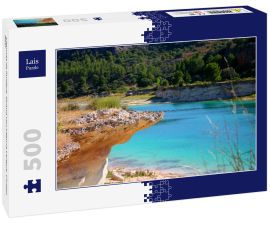 Lais Puzzle - Lagunas de Ruidera, Strand von Laguna Lengua, Ciudad Real - 500 Teile