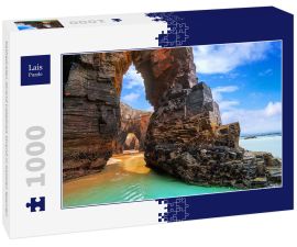 Lais Puzzle - Kathedralen-Strand Catedrais Strand in Galizien Spanien - 1.000 Teile
