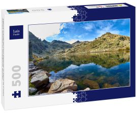 Lais Puzzle - Laguna Grande del Circo Gletscher in Sierra de Gredos mit Pico Almanzor im Hintergrund, Spanien - 500 Teile