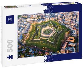 Lais Puzzle - Luftaufnahme der Zitadelle von Jaca, Spanien - 500 Teile