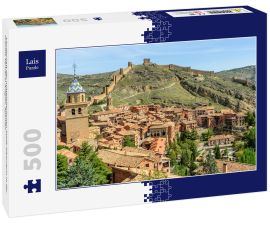 Lais Puzzle - Landschaft der mittelalterlichen Stadt Albarracin in der Provinz Teruel in Aragon, Spanien - 500 Teile
