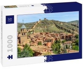 Lais Puzzle - Landschaft der mittelalterlichen Stadt Albarracin in der Provinz Teruel in Aragon, Spanien - 1.000 Teile