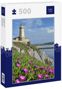 Lais Puzzle - Der Leuchtturm von San Juan, Avilés, Asturien, Spanien - 500 Teile