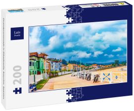 Lais Puzzle - Strandpromenade in Ribadesella, Asturien, Spanien. - 200 Teile