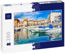 Lais Puzzle - Castro Urdiales, Kantabrien, Fischerdorf und Bootsanleger - 200 Teile