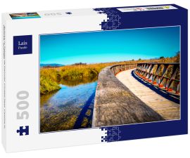 Lais Puzzle - Brücke in Tablas de Daimiel, Ciudad Real, Castilla la Mancha, Spanien - 500 Teile