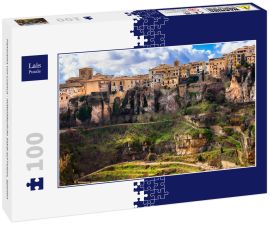 Lais Puzzle - Panorama von Cuenca - mittelalterliche Stadt auf Felsen, Spanien - 100 Teile