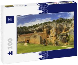 Lais Puzzle - Templerkirchen-Panorama in Flusswölfe Schlucht in Soria, Spanien - 100 Teile