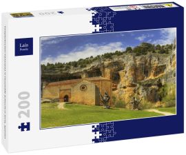 Lais Puzzle - Templerkirchen-Panorama in Flusswölfe Schlucht in Soria, Spanien - 200 Teile