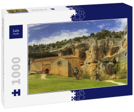 Lais Puzzle - Templerkirchen-Panorama in Flusswölfe Schlucht in Soria, Spanien - 1.000 Teile