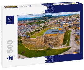 Lais Puzzle - Ponferrada mit Templerburg, Spanien - 500 Teile