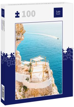 Lais Puzzle - Pont d'en Gil auf Menorca bei Sonnenuntergang, Balearen  - 100 Teile
