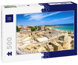 Lais Puzzle - Historische Stätte eines alten römischen Amphitheaters in Tarragona, Katalonien, Spanien - 500 Teile