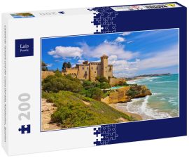 Lais Puzzle - Castell de Tamarit und der Costa Dorada, Katalonien, Spanien - 200 Teile
