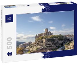 Lais Puzzle - Manresa mit Kathedrale oder La Seu im Zentrum, Katalonien, Spanien - 500 Teile