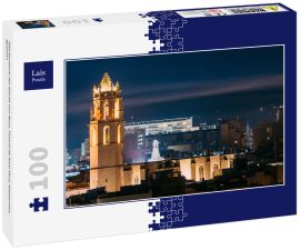 Lais Puzzle - Glockenturm der Kirche von Reus, Prioral de Sant Pere, Katalonien, Spanien - 100 Teile