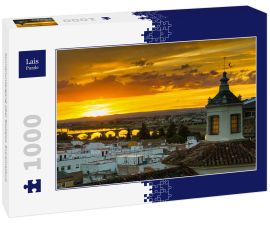 Lais Puzzle - Sonnenuntergang über Badajoz, Extremadura - 1.000 Teile
