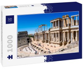 Lais Puzzle - Theater von Mérida, wurde vom Konsul Vipsanius Agrippa in der römischen Stadt Emerita Augusta, der Hauptstadt von Lusitania erbauen lassen, Extremadura - 1.000 Teile