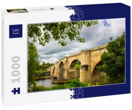 Lais Puzzle - Brücke. Fluss Minho. Ourense Stadt, Galizien, Spanien - 1.000 Teile