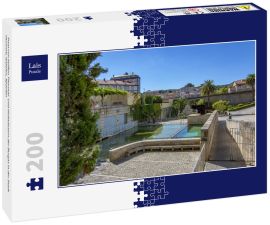 Lais Puzzle - Pool von heißen Thermal- und Heilwässern der Burgas in der Stadt Ourense, Galizien, Spanien - 200 Teile