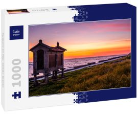 Lais Puzzle - Espigueiro am Meer, Galizien. Spanien - 1.000 Teile