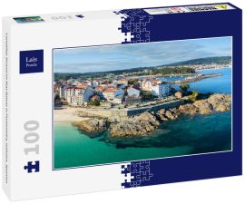 Lais Puzzle - Caneliñas Strand im Rias Baixas in Pontevedra, Galizien, Spanien - 100 Teile
