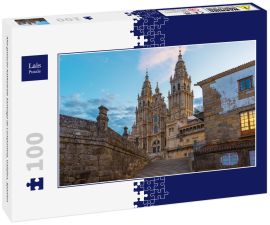Lais Puzzle - Alte gotische Kathedrale Santiago de Compostela, Galizien, Spanien - 100 Teile