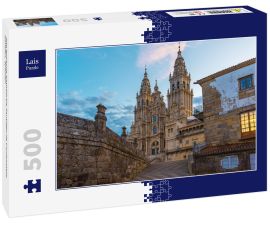 Lais Puzzle - Alte gotische Kathedrale Santiago de Compostela, Galizien, Spanien - 500 Teile