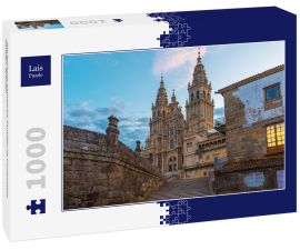 Lais Puzzle - Alte gotische Kathedrale Santiago de Compostela, Galizien, Spanien - 1.000 Teile