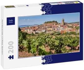 Lais Puzzle - Dorf Navarrete, La Rioja, Spanien - 200 Teile
