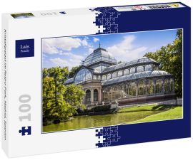 Lais Puzzle - Kristallpalast im Retiro-Park, Madrid, Spanien - 100 Teile