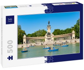 Lais Puzzle - Bootssee am Retiro-Park, Madrid, Spanien - 500 Teile