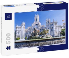 Lais Puzzle - Cibeles-Brunnen in Madrid, Spanien - 500 Teile