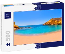 Lais Puzzle - Cocedores Strand in Murcia nahe Aguilas Spanien - 500 Teile